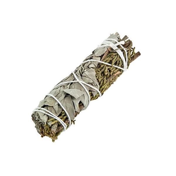 Juniper + White Sage Smudge Stick - 4 inches