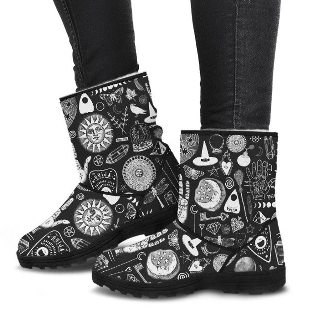 Witch Please - Luxe Faux Fur Boots