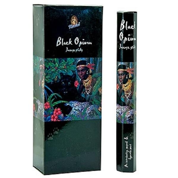 Kamini Black Opium Incense - 20 Sticks