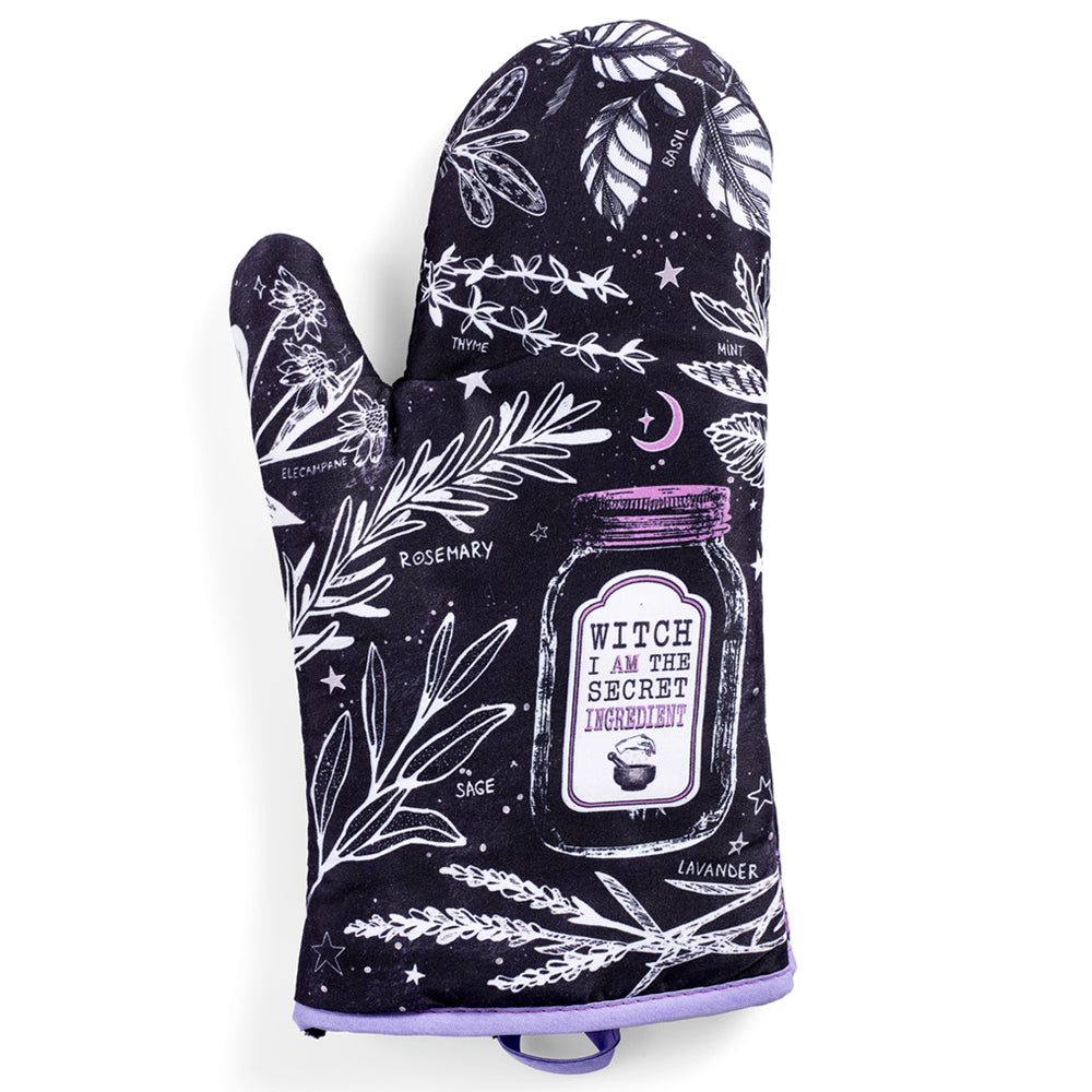 Kitchen Witch Oven Mitt Set - Spirit Nest