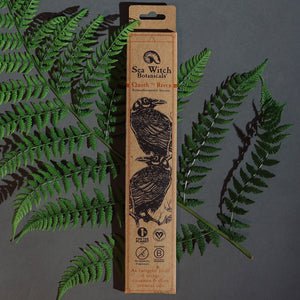 All-Natural Incense: Quoth the Raven - with Orange, Cinnamon, Clove Essential Oils