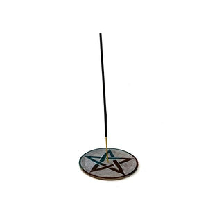 Pentacle Stone Incense and Cone Burner