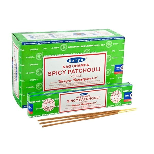 Satya Spicy Patchouli Incense