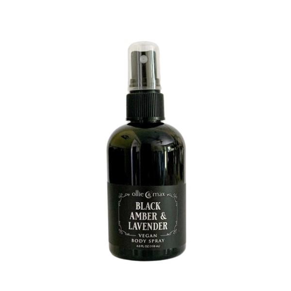 Black Amber and Lavender Body Spray