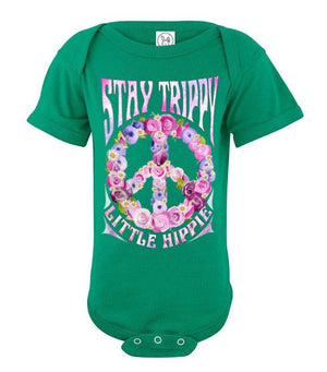 Stay trippy little hippie - Baby onesie