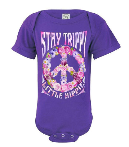 Stay trippy little hippie - Baby onesie