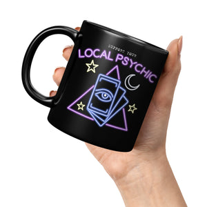 Support Your Local Psychic Mug - 11oz Black Mug