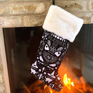 Blessed Be - Pagan Christmas Stocking