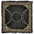 Triple moon gold and silver altar cloth - Big