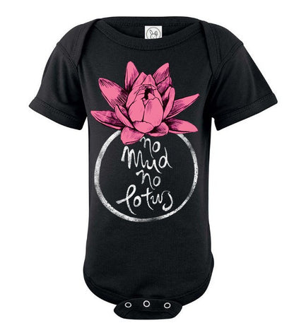 No mud no lotus - Baby onesie