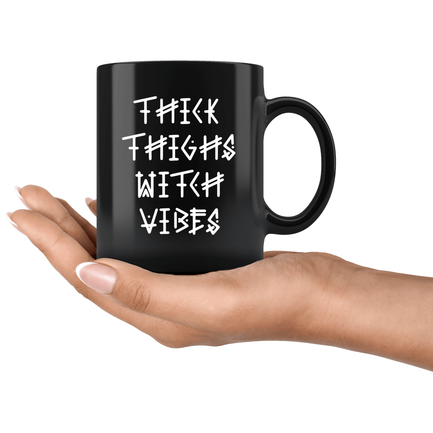 Thick Thighs Witch Vibes Mug