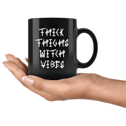 Thick Thighs Witch Vibes Mug