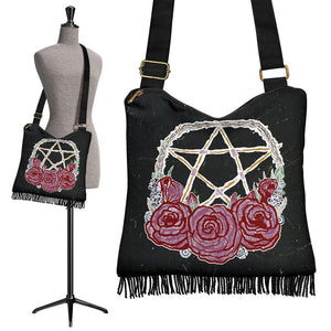 Star Roses - Boho Cross-Body Bag