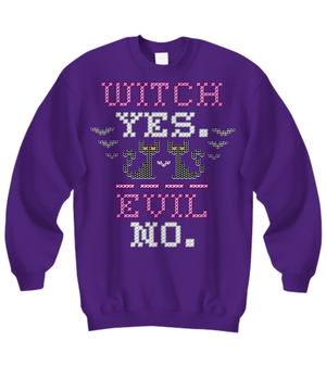 Witch? Yes. Evil? No. long sleeve