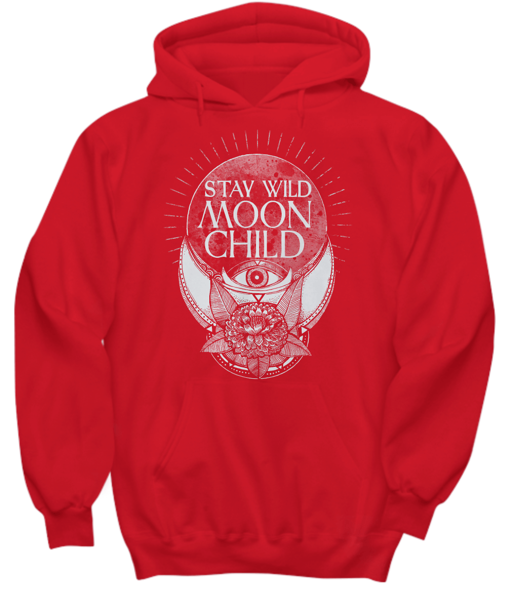 Stay wild moon child Hoodie - Spirit Nest