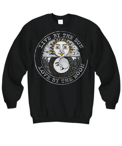 Live by the sun love by the moon long sleeve