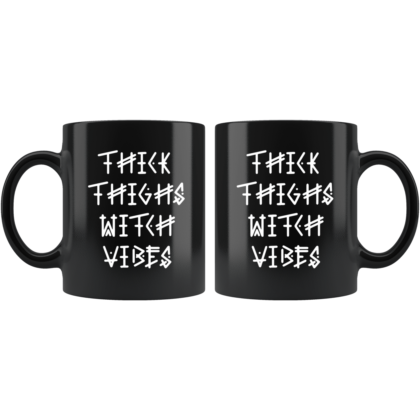 Thick Thighs Witch Vibes Mug