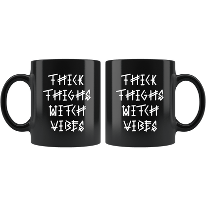 Thick Thighs Witch Vibes Mug