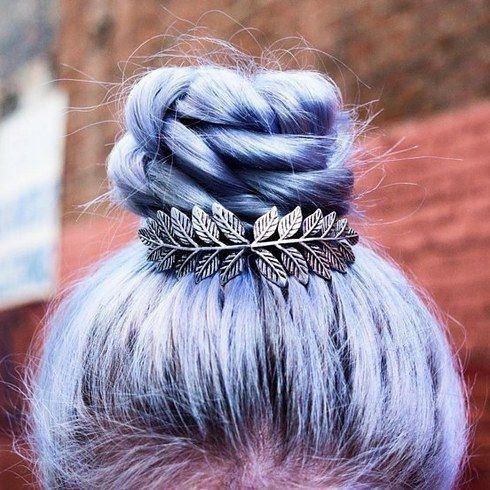 Vintage Style Leaf Branch Hair Comb