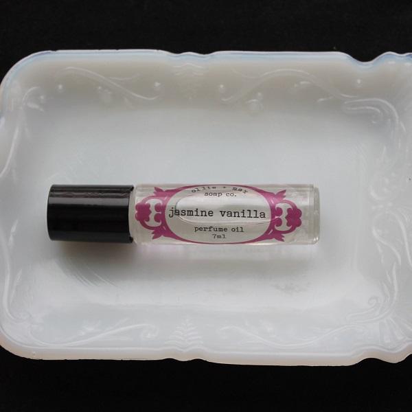 Jasmine Vanilla Vegan Perfume Oil