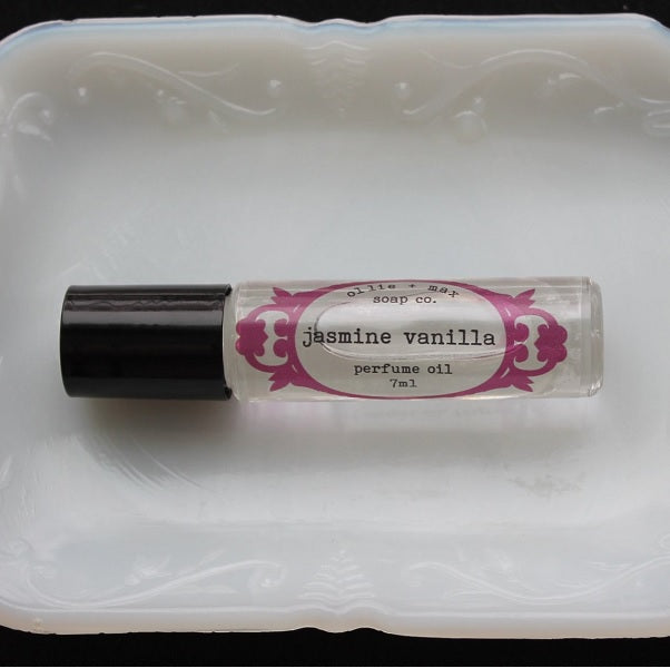 Jasmine Vanilla Vegan Perfume Oil