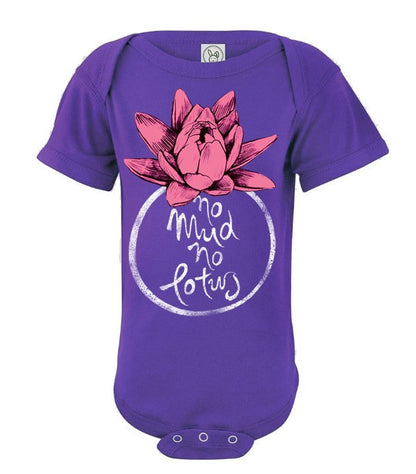 No mud no lotus - Baby onesie