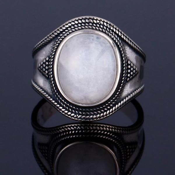 Gemporia Blue Moonstone Ring - superb piece - special listing India | Ubuy