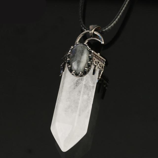 Natural Crystal Necklace – Jewel Paris