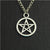 Pentagram pendant necklace