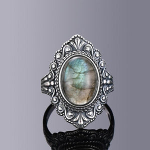 Vintage Frame Gemstone Ring