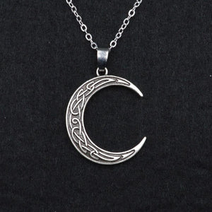 Crescent Moon Nordic Necklace