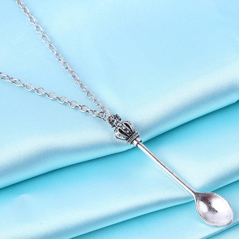 Royal Witchy Mini Tea Spoon Pendant Necklace