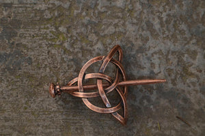 Celtic Triquetra Knot Hairpin