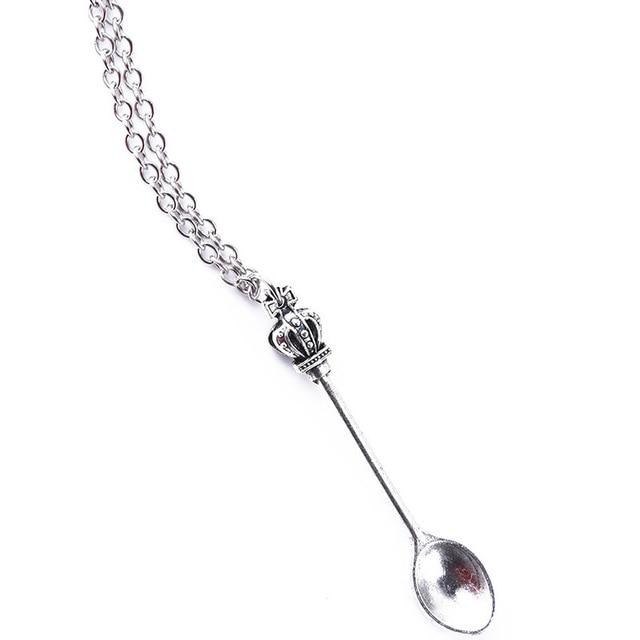 Royal Witchy Mini Tea Spoon Pendant Necklace