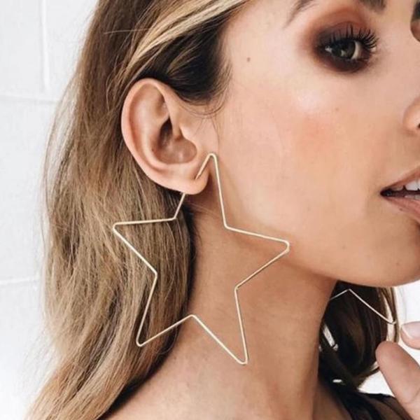 Statement Star Earrings