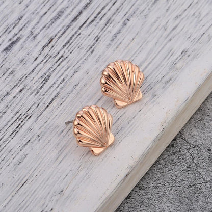 Sea Shell Stud Earrings