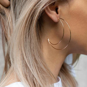 Chic Crescent Moon Earrings