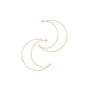 Chic Crescent Moon Earrings