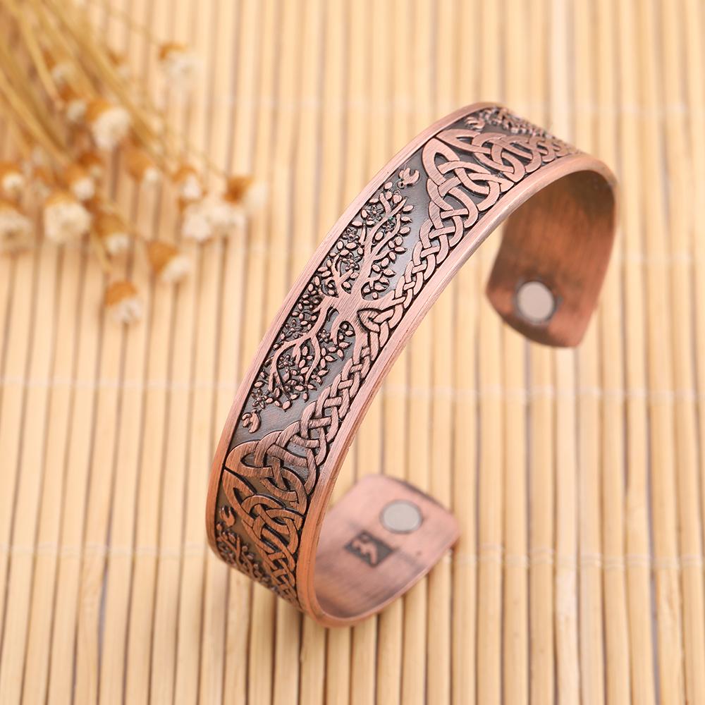 Tree of Life Engraved Bracelet