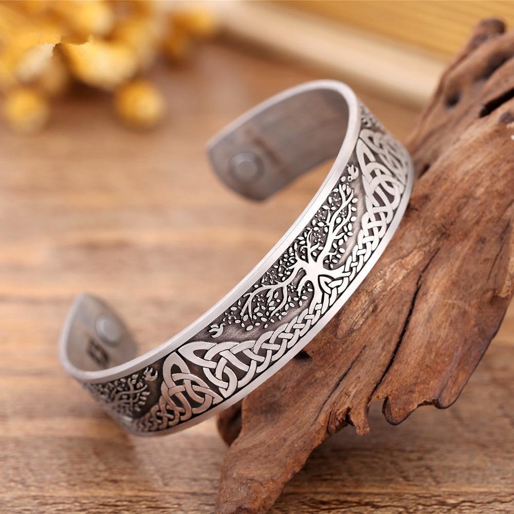 Tree of Life Engraved Bracelet