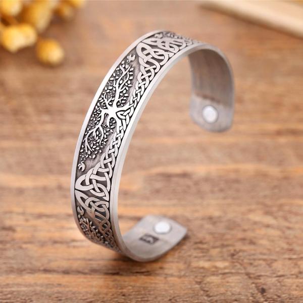 Tree of Life Engraved Bracelet