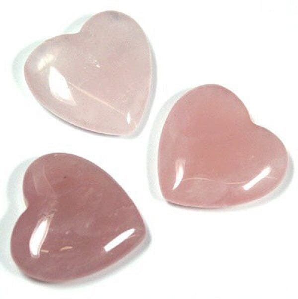 Rose Quartz Heart Healing Stone