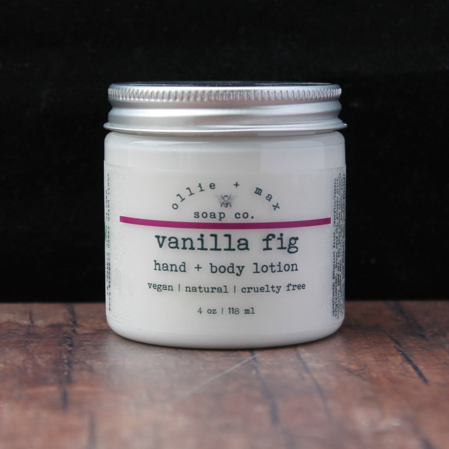 Vanilla Fig Vegan Body Lotion