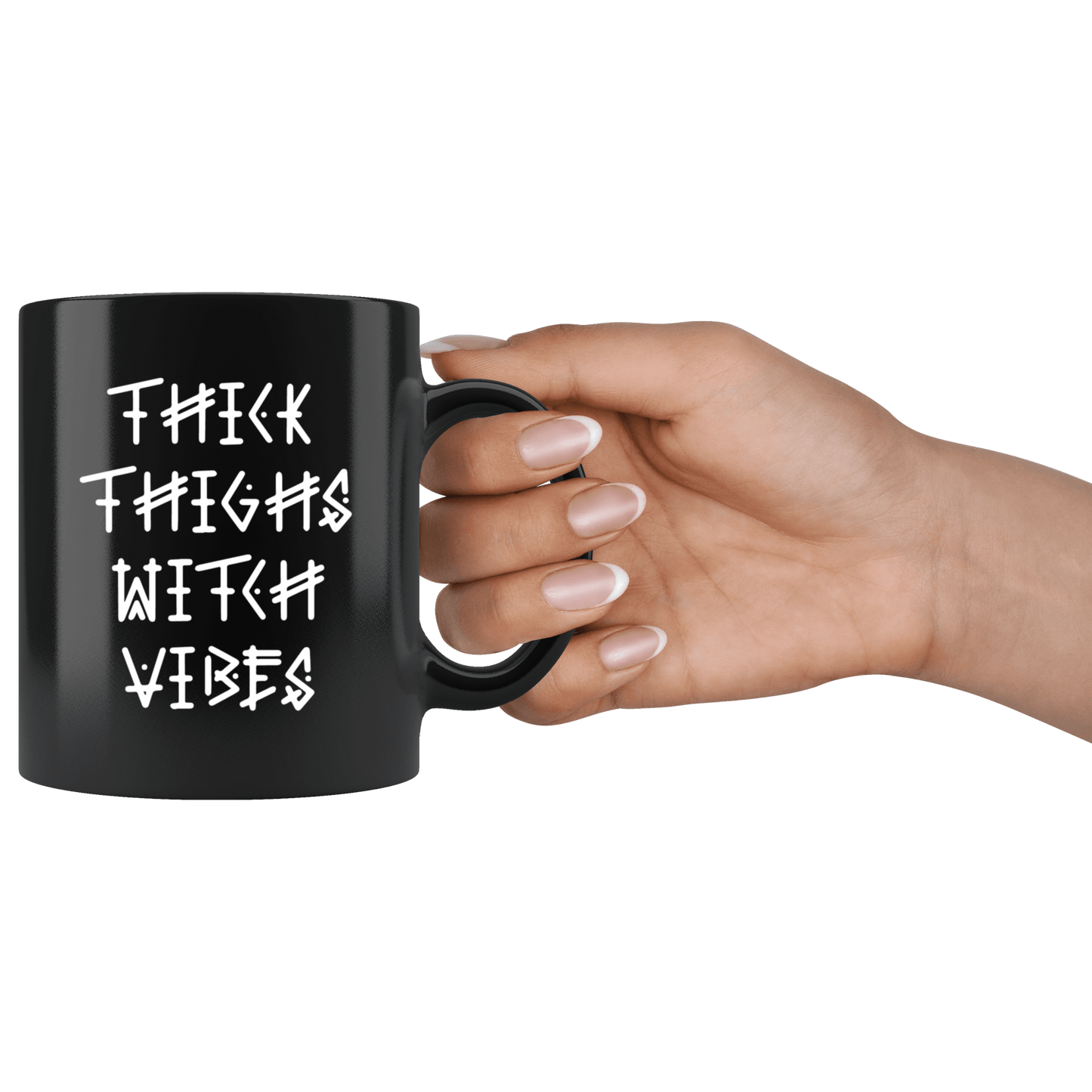 Thick Thighs Witch Vibes Mug