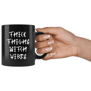 Thick Thighs Witch Vibes Mug